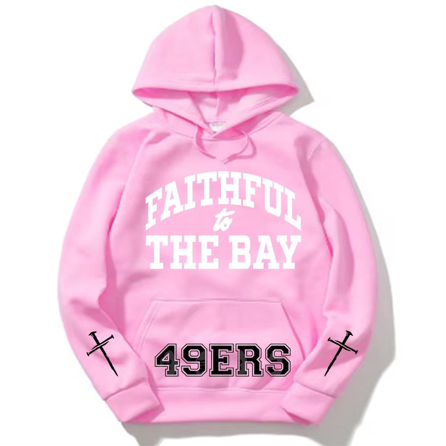Pink October 49ers Hoodie