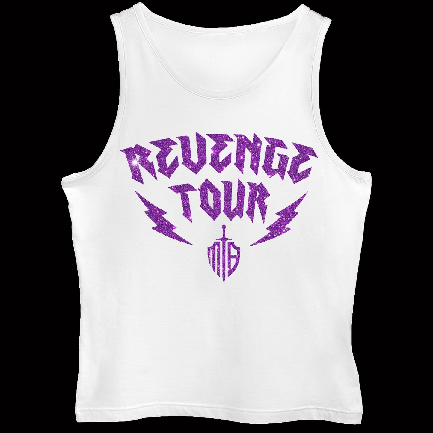 Revenge Tour Crop TankTop (purple)