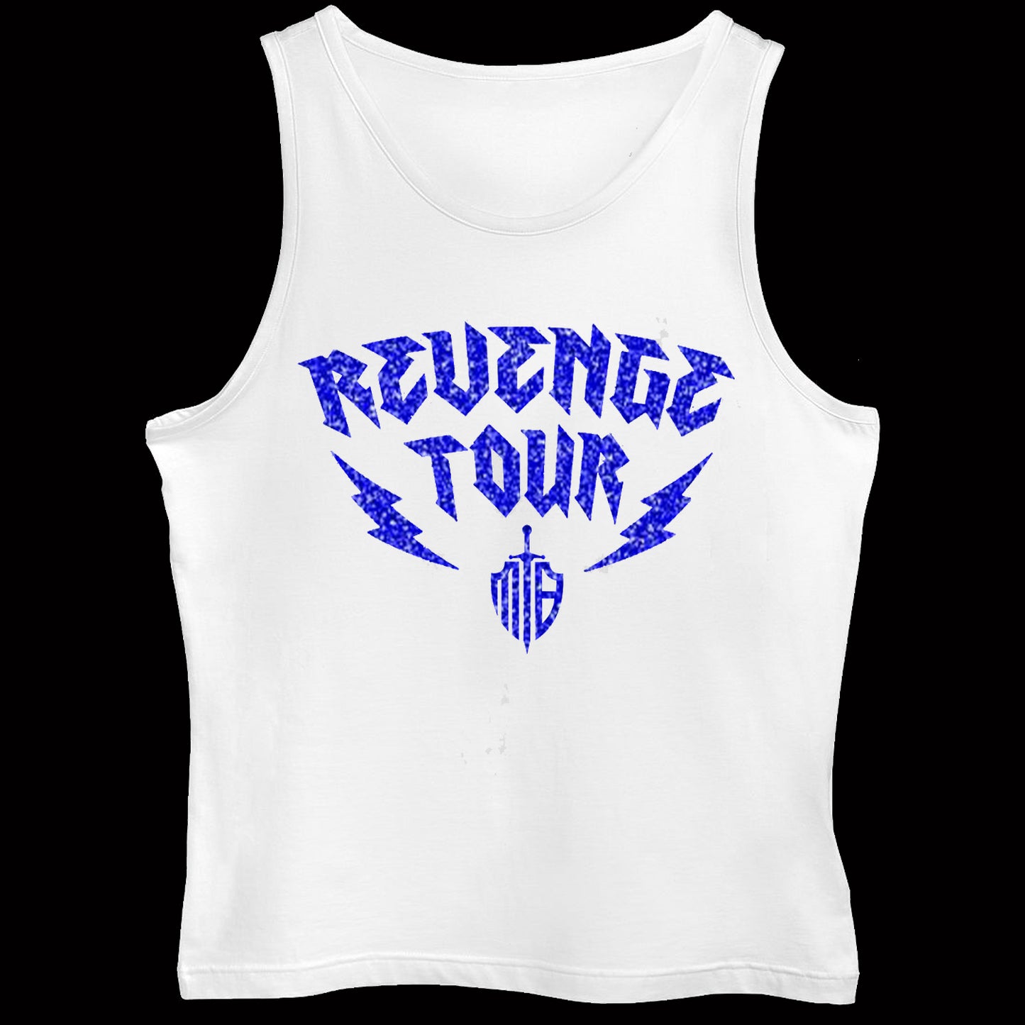 Revenge Tour Crop TankTop (Blue)