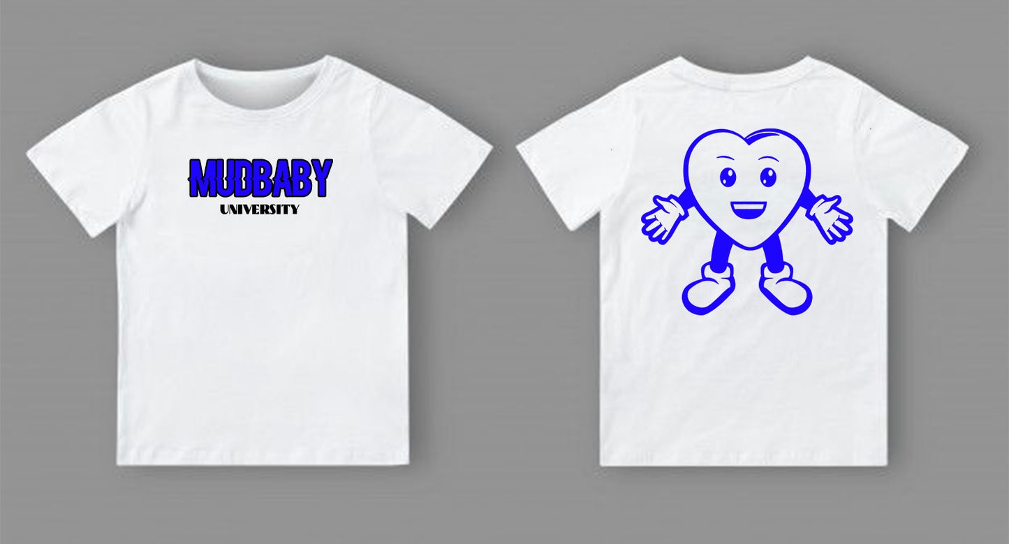 Kids Healed T-Shirt White/Blue