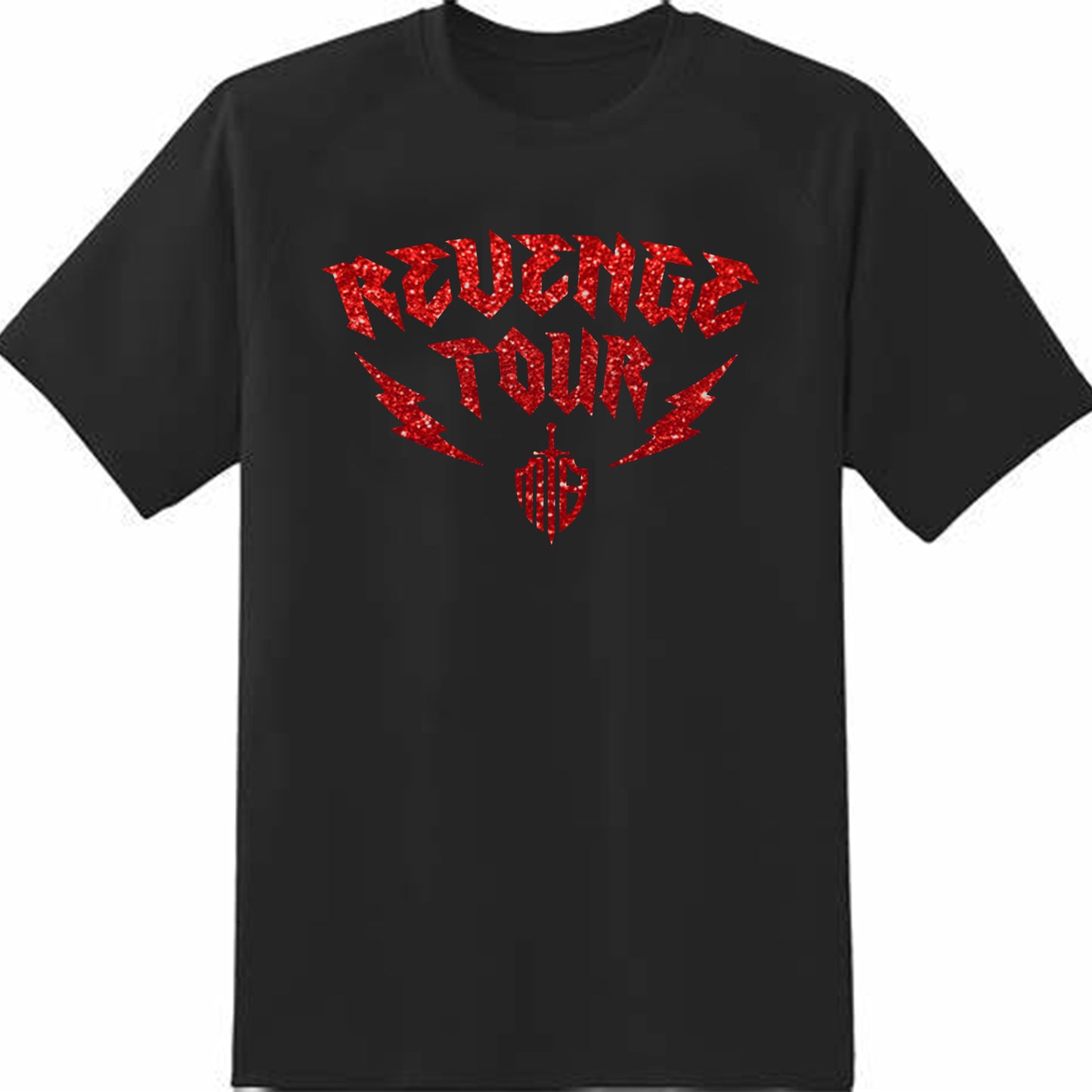 Black Red Revenge Tour T Shirt