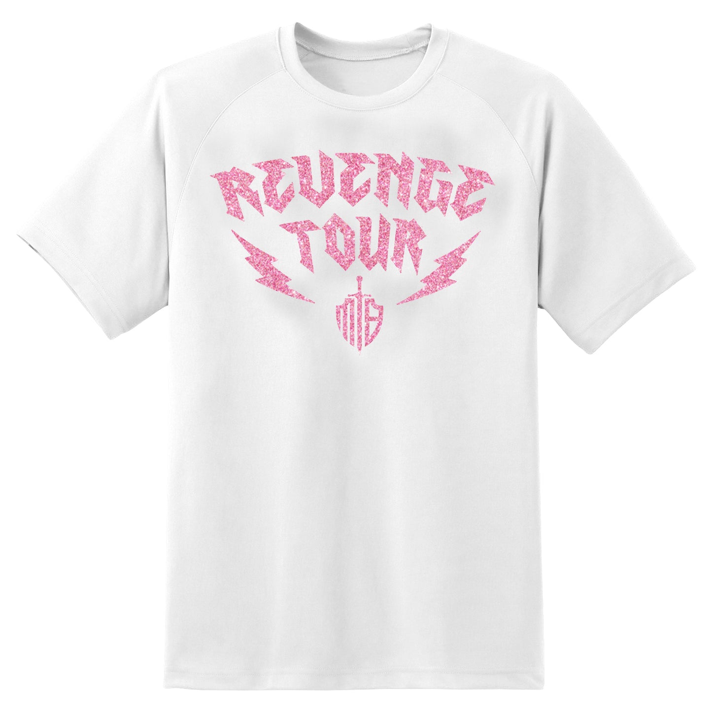 White Pink Revenge Tour T Shirt