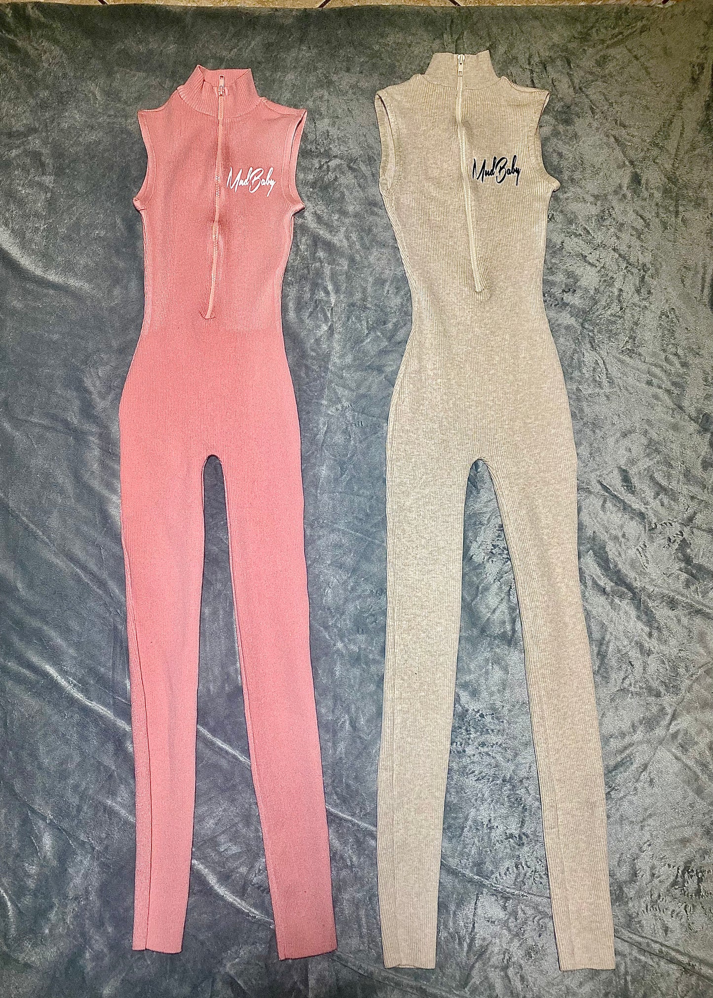 MudBaby OnePiece Jumpsuit  pink
