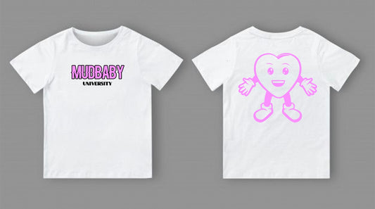 Kids Healed T-Shirt White/Pink