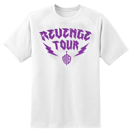 White Purple Revenge Tour T Shirt