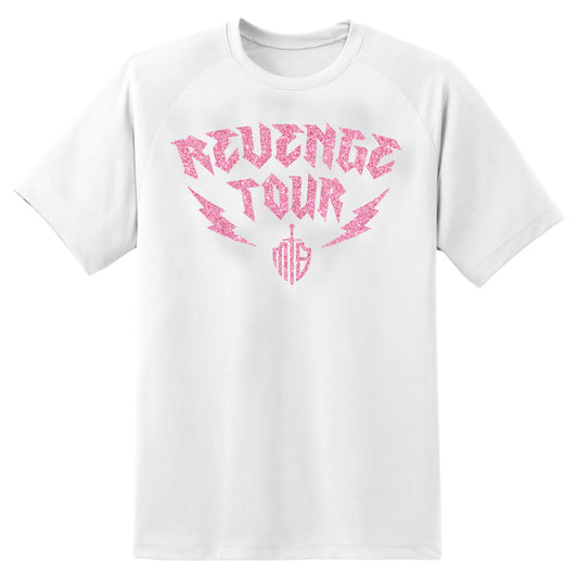 White Pink Revenge Tour T Shirt