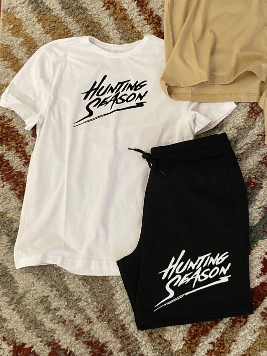 Hunting Szn Short set BLK / white